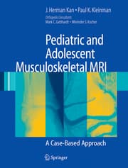 Cover von Pediatric and Adolescent Musculoskeletal MRI