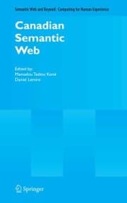 Cover von Canadian Semantic Web