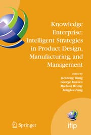 Cover von Knowledge Enterprise: Intelligent Strategies in Product Design, Manufacturing, and Management