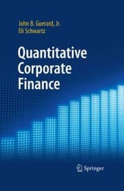 Cover von Quantitative Corporate Finance