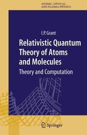 Cover von Relativistic Quantum Theory of Atoms and Molecules