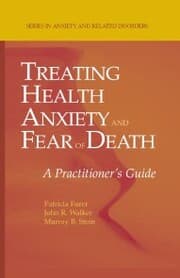 Cover von Treating Health Anxiety and Fear of Death