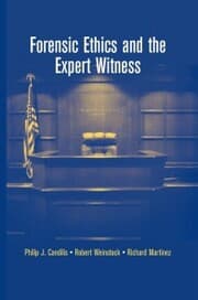 Cover von Forensic Ethics and the Expert Witness