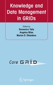 Cover von Knowledge and Data Management in Grids