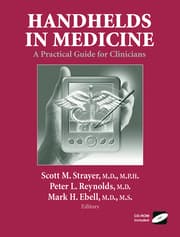 Cover von Handhelds in Medicine