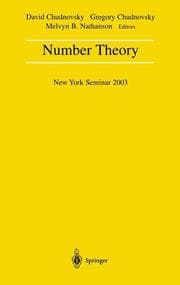 Cover von Numer Theory