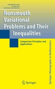 Cover von Nonsmooth Variational Problems and Their Inequalities