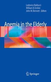 Cover von Anemia in the Elderly
