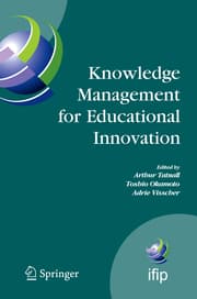 Cover von Knowledge Management for Educational Innovation