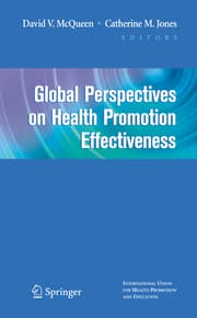 Cover von Global Perspectives on Health Promotion Effectiveness