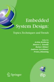 Cover von Embedded System Design: Topics, Techniques and Trends