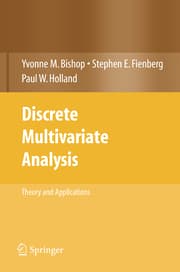 Cover von Discrete Multivariate Analysis