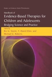 Cover von Handbook of Evidence-Based Therapies for Children and Adolescents