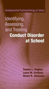 Cover von Identifying, Assessing, and Treating Conduct Disorder at School