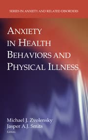 Cover von Anxiety in Health Behaviors and Physical Illness