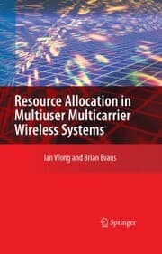 Cover von Resource Allocation in Multiuser Multicarrier Wireless Systems