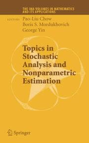 Cover von Topics in Stochastic Analysis and Nonparametric Estimation