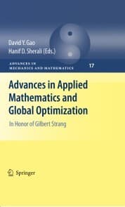 Cover von Advances in Applied Mathematics and Global Optimization