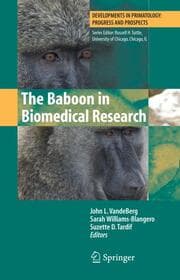 Cover von The Baboon in Biomedical Research