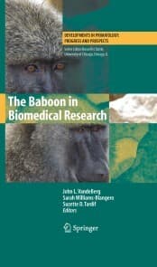 Cover von The Baboon in Biomedical Research