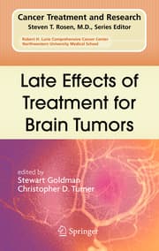 Cover von Late Effects of Treatment for Brain Tumors