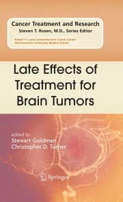 Cover von Late Effects of Treatment for Brain Tumors