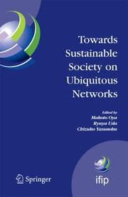 Cover von Towards Sustainable Society on Ubiquitous Networks