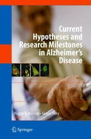 Cover von Current Hypotheses and Research Milestones in Alzheimer's Disease