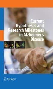 Cover von Current Hypotheses and Research Milestones in Alzheimer's Disease