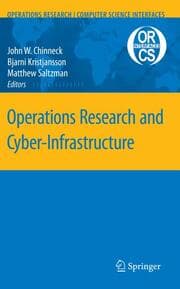 Cover von Operations Research and Cyber-Infrastructure