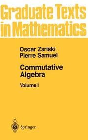 Cover von Commutative Algebra I