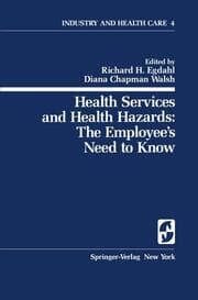 Cover von Health Services and Health Hazards: The Employees Need to Know