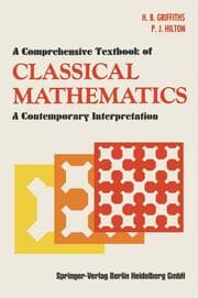 Cover von A Comprehensive Textbook of Classical Mathematics