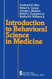 Cover von Introduction to Behavioral Science in Medicine