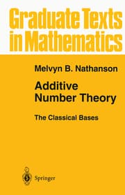 Cover von Additive Number Theory