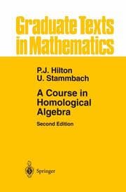 Cover von A Course in Homological Algebra