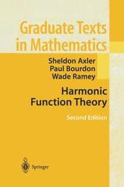 Cover von Harmonic Function Theory