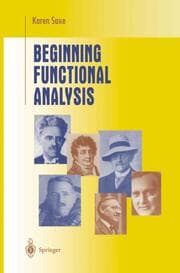 Cover von Beginning Functional Analysis