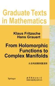 Cover von From Holomorphic Functions to Complex Manifolds