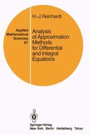 Cover von Analysis of Approximation Methods for Differential and Integral Equations