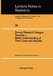 Cover von Survey Research Designs: Towards a Better Understanding of Their Costs and Benefits