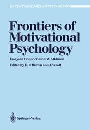 Cover von Frontiers of Motivational Psychology
