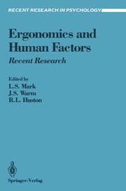 Cover von Ergonomics and Human Factors