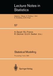 Cover von Statistical Modelling