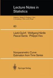 Cover von Nonparametric Curve Estimation from Time Series