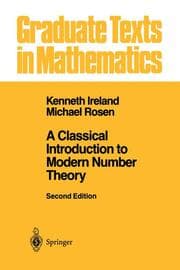Cover von A Classical Introduction to Modern Number Theory