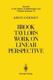 Cover von Brook Taylors Work on Linear Perspective