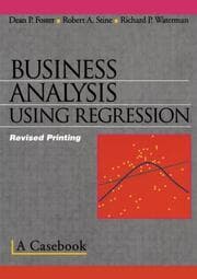 Cover von Business Analysis Using Regression