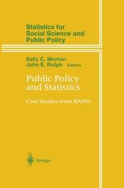 Cover von Public Policy and Statistics
