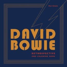 Cover von David Bowie Retrospective and Coloring Book